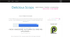 Desktop Screenshot of deliciousscraps.com